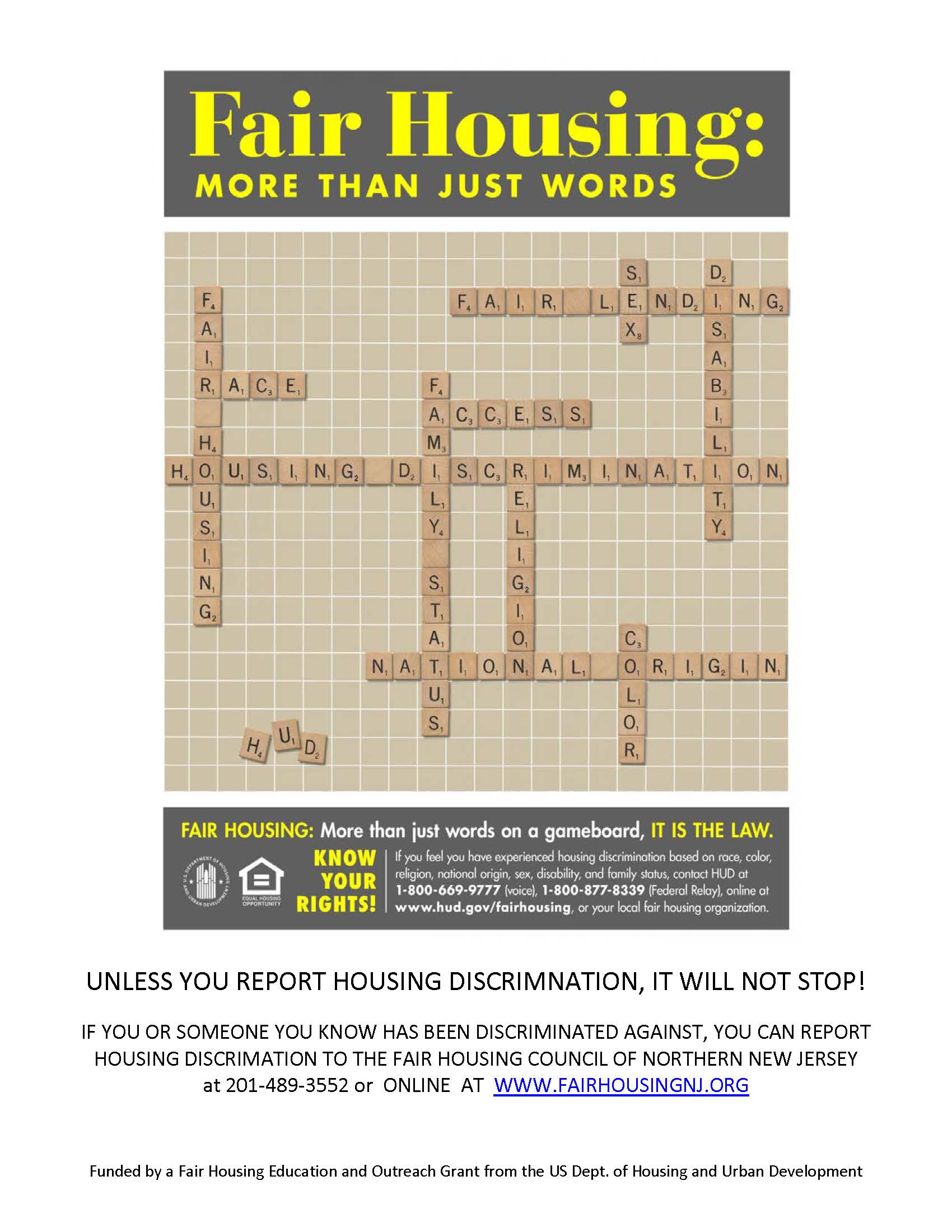 Fair Housing | More than words.